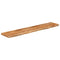 vidaXL Wall Shelf 100x20x2.5 cm Rectangular Solid Wood Acacia Live Edge