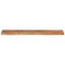 vidaXL Wall Shelf 110x20x2.5 cm Rectangular Solid Wood Acacia Live Edge