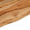 vidaXL Wall Shelf 110x20x2.5 cm Rectangular Solid Wood Acacia Live Edge