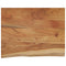 vidaXL Wall Shelf 40x30x2.5 cm Rectangular Solid Wood Acacia Live Edge