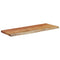 vidaXL Wall Shelf 80x30x2.5 cm Rectangular Solid Wood Acacia Live Edge