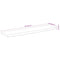 vidaXL Wall Shelf 120x30x2.5 cm Rectangular Solid Wood Acacia Live Edge