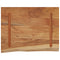 vidaXL Wall Shelf 50x40x2.5 cm Rectangular Solid Wood Acacia Live Edge