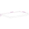 vidaXL Wall Shelf 70x40x2.5 cm Rectangular Solid Wood Acacia Live Edge