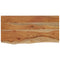 vidaXL Wall Shelf 40x20x3.8 cm Rectangular Solid Wood Acacia Live Edge