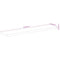 vidaXL Wall Shelf 90x20x3.8 cm Rectangular Solid Wood Acacia Live Edge