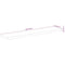 vidaXL Wall Shelf 100x20x3.8 cm Rectangular Solid Wood Acacia Live Edge