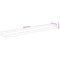 vidaXL Wall Shelf 180x20x3.8 cm Rectangular Solid Wood Acacia Live Edge