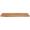 vidaXL Wall Shelf 60x30x3.8 cm Rectangular Solid Wood Acacia Live Edge