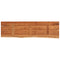 vidaXL Wall Shelf 100x30x3.8 cm Rectangular Solid Wood Acacia Live Edge