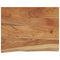 vidaXL Wall Shelf 50x40x3.8 cm Rectangular Solid Wood Acacia Live Edge