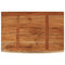 vidaXL Wall Shelf 60x40x3.8 cm Rectangular Solid Wood Acacia Live Edge