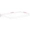 vidaXL Wall Shelf 70x40x3.8 cm Rectangular Solid Wood Acacia Live Edge