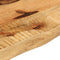 vidaXL Table Top 50x20x2.5 cm Live Edge Solid Wood Rough Mango