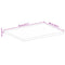 vidaXL Table Top 70x60x2.5 cm Live Edge Solid Wood Rough Mango