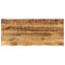 vidaXL Table Top 140x60x2.5 cm Live Edge Solid Wood Rough Mango