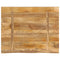 vidaXL Table Top 110x80x2.5 cm Live Edge Solid Wood Rough Mango