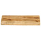 vidaXL Table Top 40x30x3.8 cm Live Edge Solid Wood Rough Mango