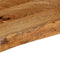 vidaXL Table Top Live Edge 40x20x2.5 cm Solid Wood Mango
