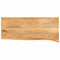 vidaXL Table Top Live Edge 90x20x2.5 cm Solid Wood Mango
