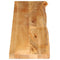 vidaXL Table Top Live Edge 160x20x2.5 cm Solid Wood Mango
