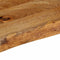 vidaXL Table Top Live Edge 180x20x2.5 cm Solid Wood Mango