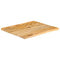 vidaXL Table Top Live Edge 40x40x2.5 cm Solid Wood Mango