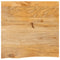 vidaXL Table Top Live Edge 60x60x2.5 cm Solid Wood Mango