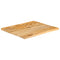 vidaXL Table Top Live Edge 60x60x2.5 cm Solid Wood Mango