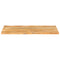 vidaXL Table Top Live Edge 140x60x2.5 cm Solid Wood Mango