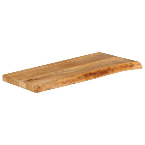 vidaXL Table Top Live Edge 70x30x3.8 cm Solid Wood Mango