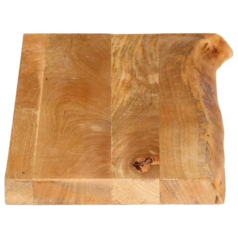 vidaXL Table Top Live Edge 70x40x3.8 cm Solid Wood Mango