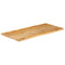 vidaXL Table Top Live Edge 110x60x3.8 cm Solid Wood Mango