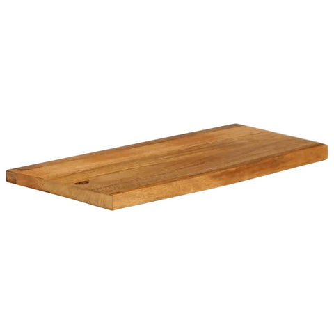 vidaXL Table Top Live Edge 70x30x2.5 cm Solid Wood Mango