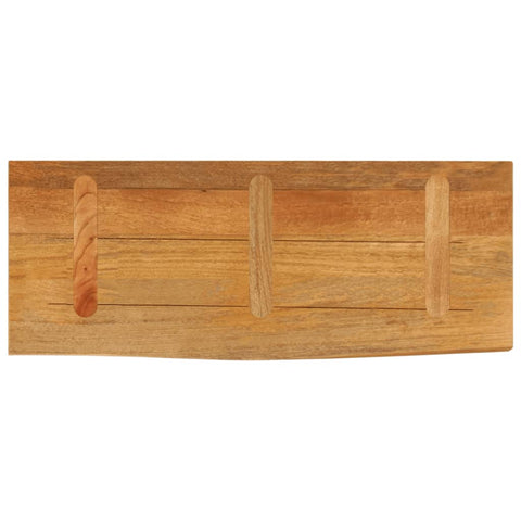 vidaXL Table Top Live Edge 90x30x2.5 cm Solid Wood Mango