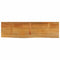 vidaXL Table Top Live Edge 120x30x2.5 cm Solid Wood Mango