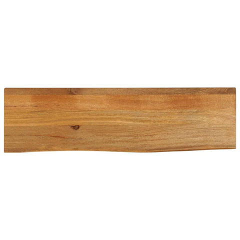 vidaXL Table Top Live Edge 100x40x2.5 cm Solid Wood Mango