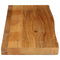 vidaXL Table Top Live Edge 120x40x2.5 cm Solid Wood Mango