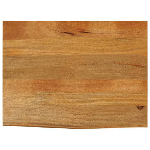 vidaXL Table Top Live Edge 70x60x2.5 cm Solid Wood Mango