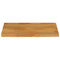 vidaXL Table Top Live Edge 70x60x2.5 cm Solid Wood Mango