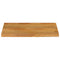 vidaXL Table Top Live Edge 90x60x2.5 cm Solid Wood Mango