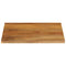 vidaXL Table Top Live Edge 80x80x2.5 cm Solid Wood Mango