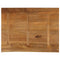 vidaXL Table Top Live Edge 100x80x2.5 cm Solid Wood Mango