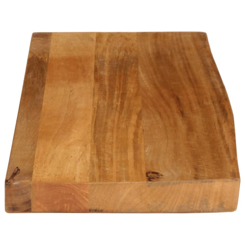 vidaXL Table Top Live Edge 80x20x3.8 cm Solid Wood Mango