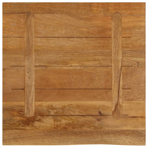 vidaXL Table Top Live Edge 40x40x3.8 cm Solid Wood Mango