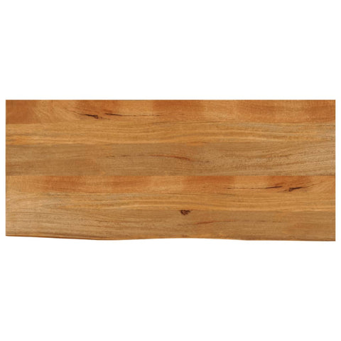 vidaXL Table Top Live Edge 140x60x3.8 cm Solid Wood Mango