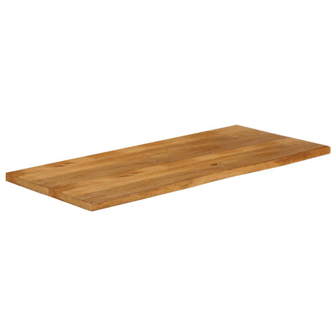 vidaXL Table Top Live Edge 140x60x3.8 cm Solid Wood Mango