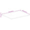 vidaXL Table Top Live Edge 90x80x3.8 cm Solid Wood Mango