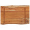vidaXL Table Top 60x40x2.5 cm Rectangular Solid Wood Acacia Live Edge