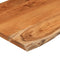 vidaXL Table Top 60x40x2.5 cm Rectangular Solid Wood Acacia Live Edge